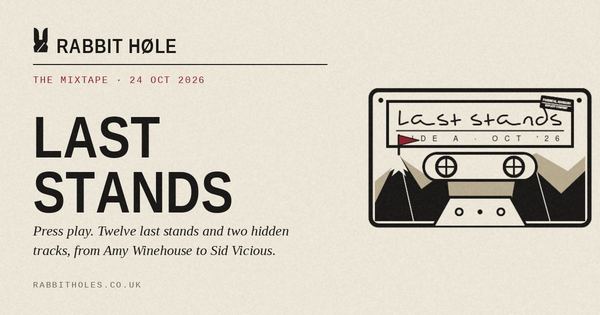 The Mixtape: Last Stands (24 October 2026), printed by Rabbit Høle.