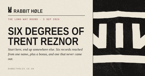 The Long Way Round: Six Degrees of Trent Reznor (3 September 2026), printed by Rabbit Høle.